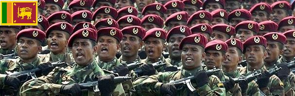 Sri Lankan male army commandos 