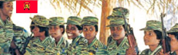 Tamil Tigers female soldiers